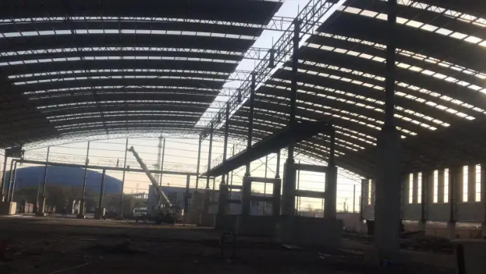 麻城料棚网架厂