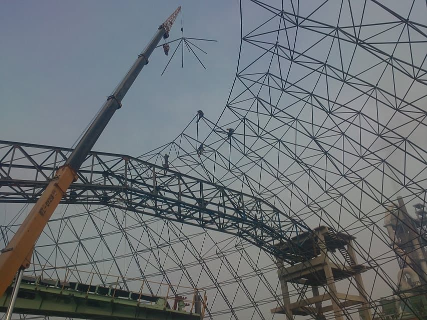 麻城螺栓球网架定制